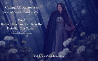Intergalactic Channeling Spree Day 1 – Gamu the Pleiadian Fairy