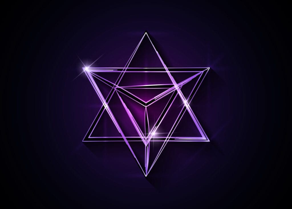 Merkabah sacred geometry of Metatron image