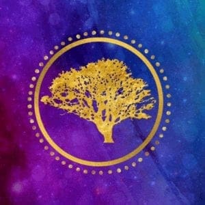 Sound Waves Heal Tree in the circle Sound Waves Heal Tree in the circle