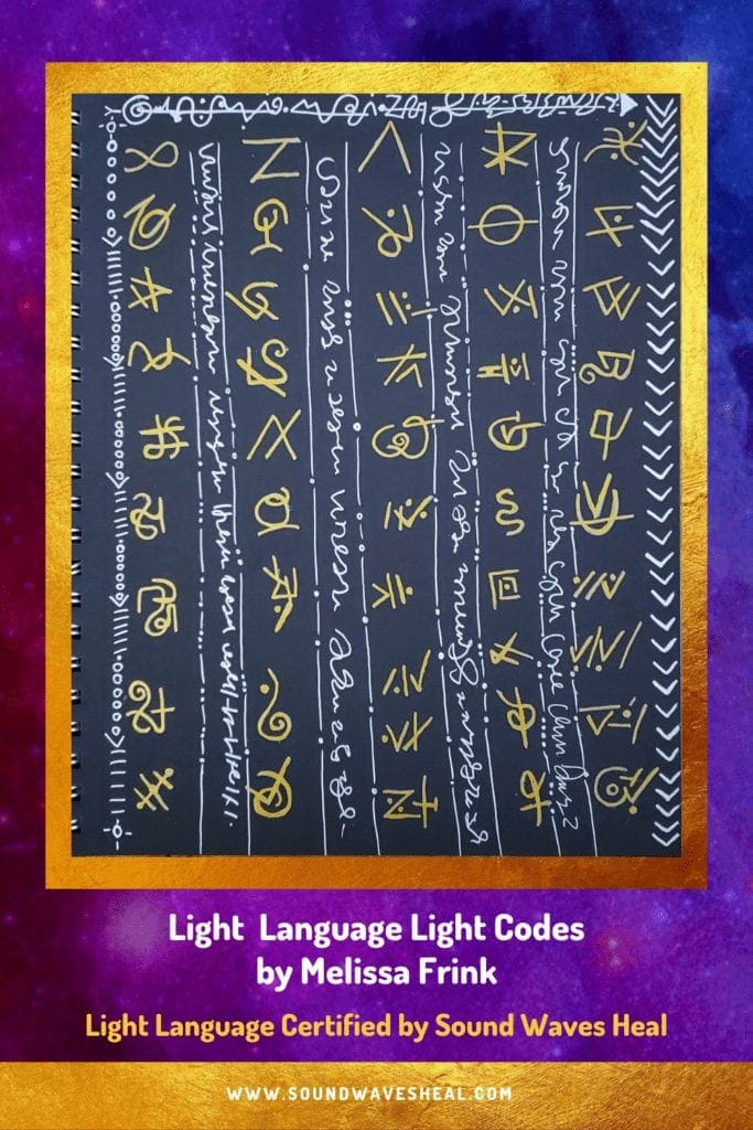 Light Language and Symbols Image