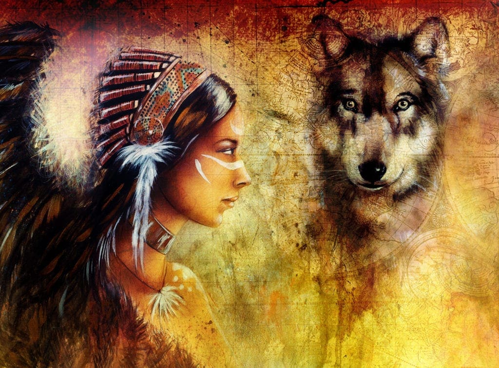Animal Totem Wolf image