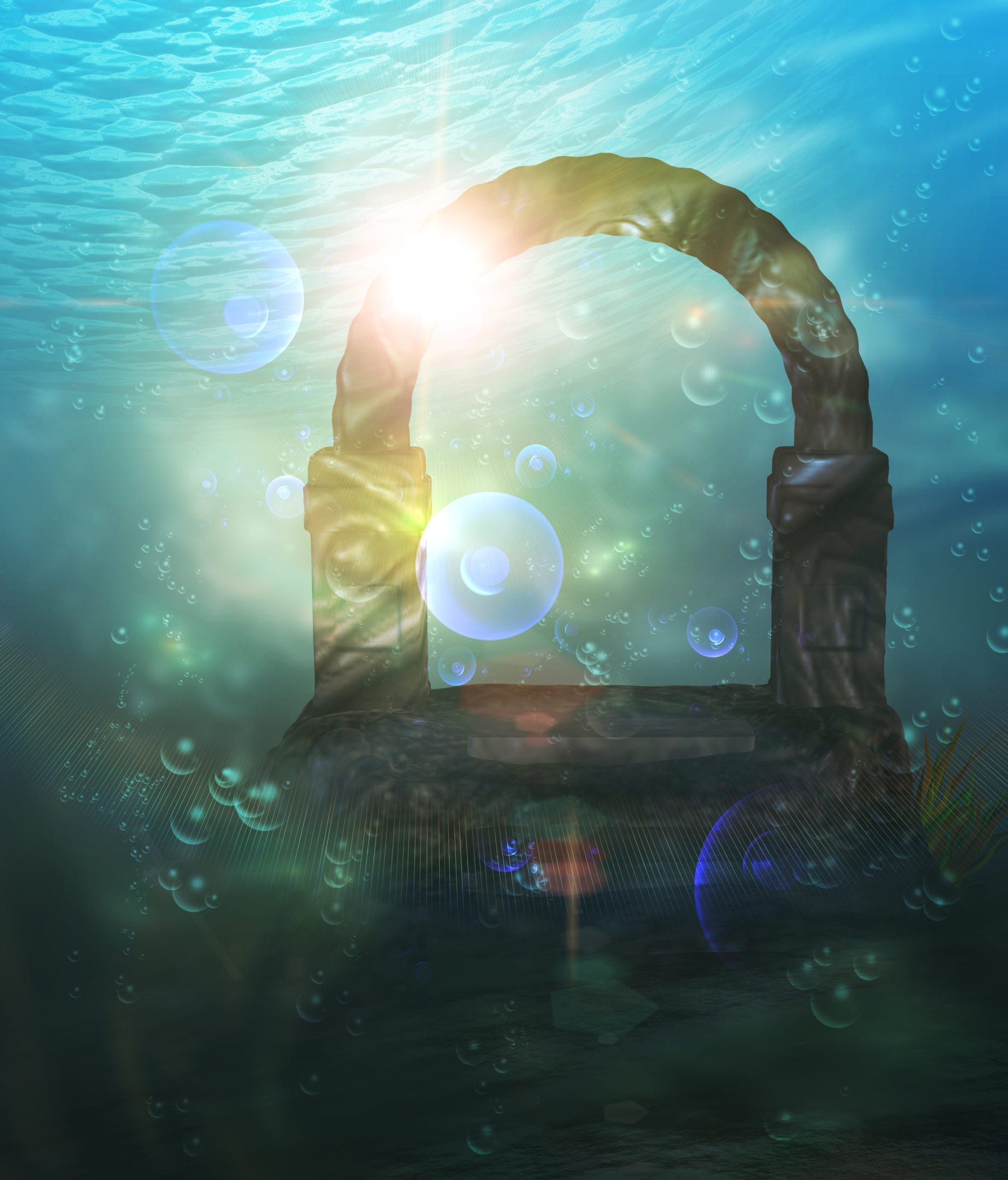 Ruins Underwater