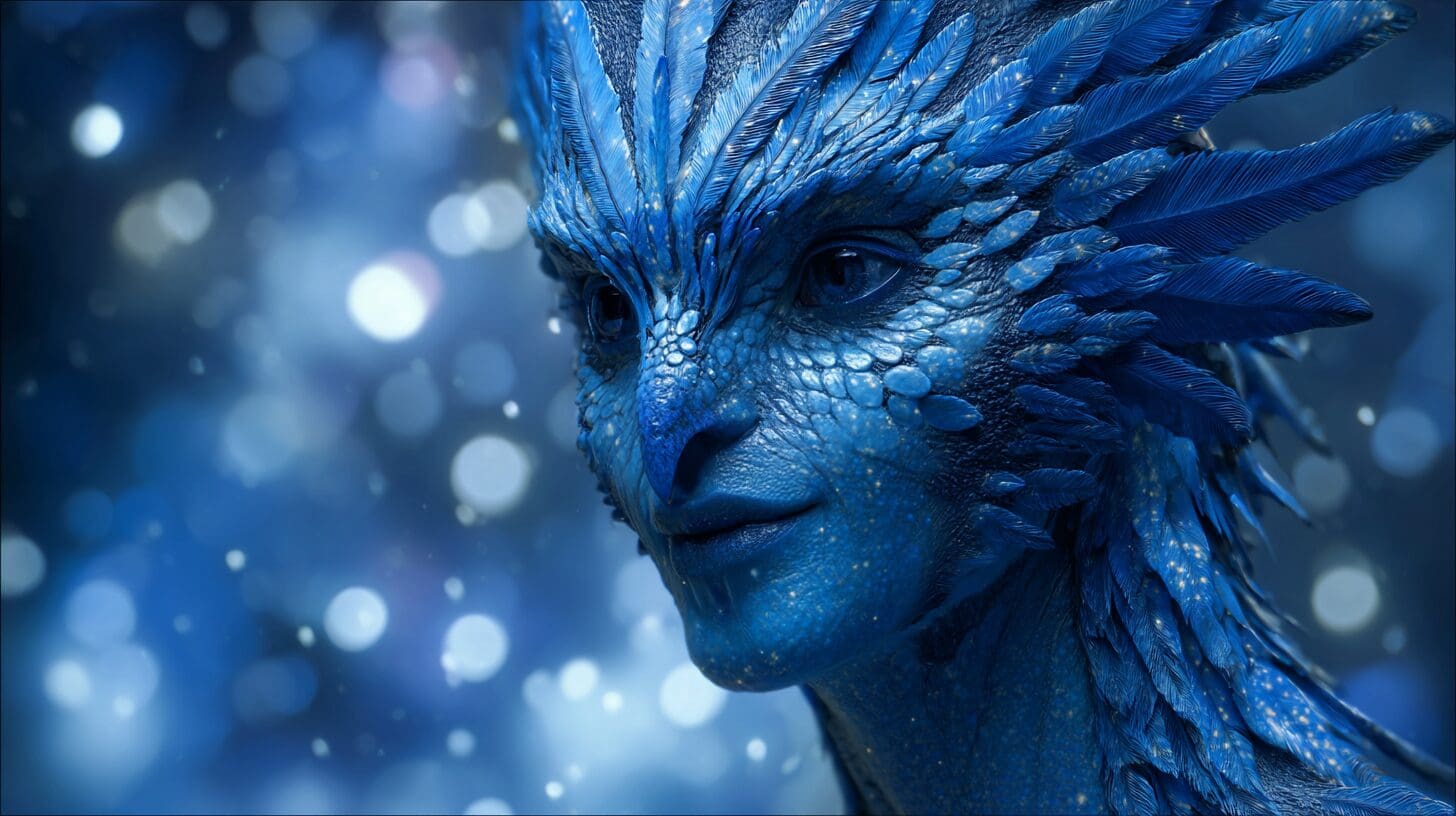 Alpar-a-Be-am, Blue Avian 8D Being, Channeled by Rachel Chamness image