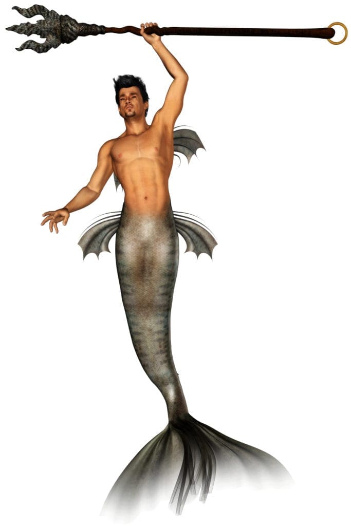 Atlantis Crystal Merman Image