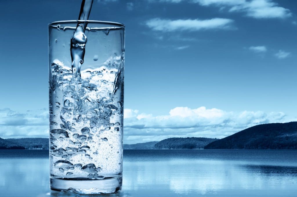 Program water glass image