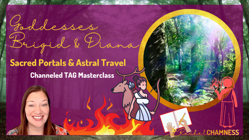 Goddesses Diana & Brigid TAG Masterclass: Sacred Portals & Astral Travel image