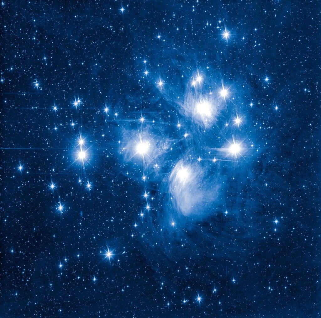 Pleiadies Pleiadian Night Image