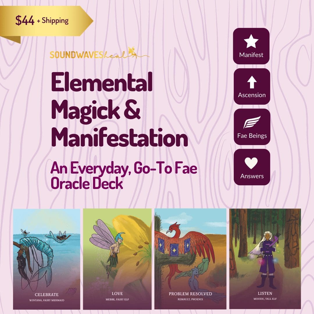 Manifestation & Magick Fae Oracle Deck Image Manifestation & Magick Fae Oracle Deck Image